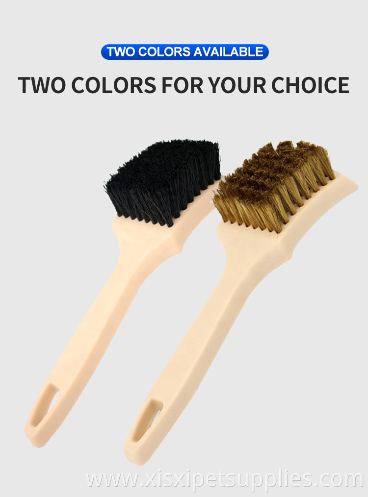 Factory Wholesale Custom Logo Plastic Hair Copper Wire Car Tyre Washing Brush Car Wheel Brush